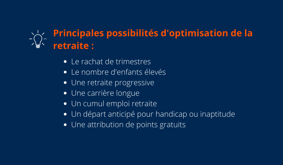 Les possibilités d'optimisation de la retraite avec un bilan retraite